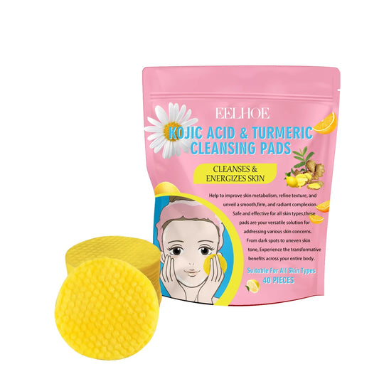 FruitFusion Turmeric Kojic Acid Cleansing Pads 