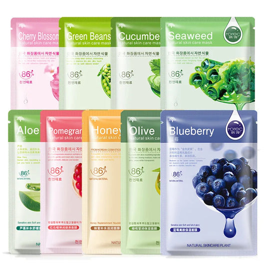 FruitFusion Radiance Face Mask